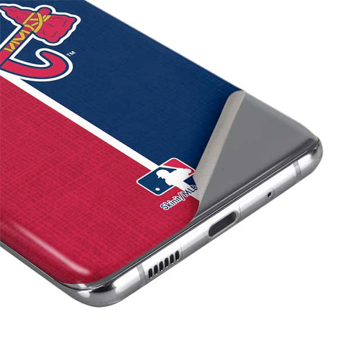 MLB Atlanta Braves Split Galaxy S20 Plus Skin